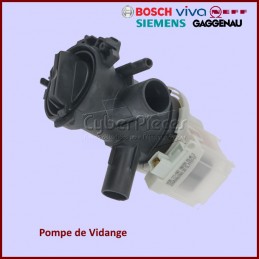 Filtre de pompe de vidange BOSCH, SIEMENS, CONSTRUCTA, NEFF 00172339