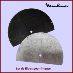 Lot de filtres friteuse Moulinex 9710040 CYB-114530