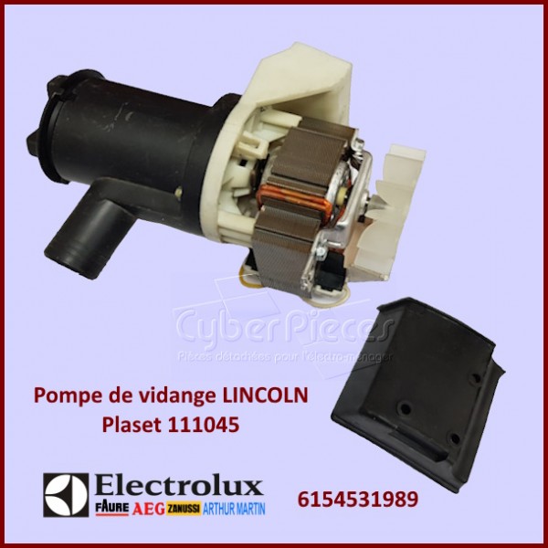 Pompe de vidange Plaset 111045 Electrolux 6154531989 CYB-212823