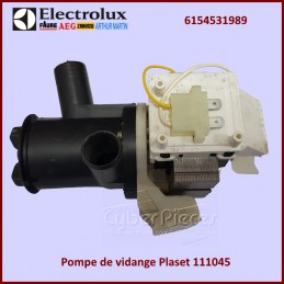 Pompe de vidange Plaset 111045 Electrolux 6154531989 CYB-212823