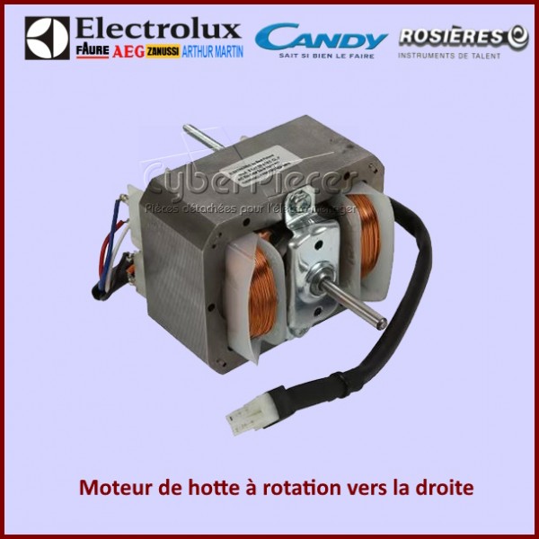 Moteur de hotte à rotation vers la droite Electrolux 50289193000 CYB-215541