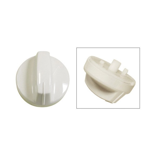 Bouton blanc Whirlpool 481241358848 CYB-189231