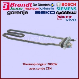Thermoplongeur 2000W Longueur 265mm CYB-012645
