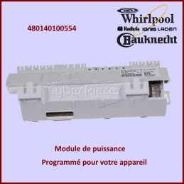 Carte électronique configurée Whirlpool 480140100554 GA-178075