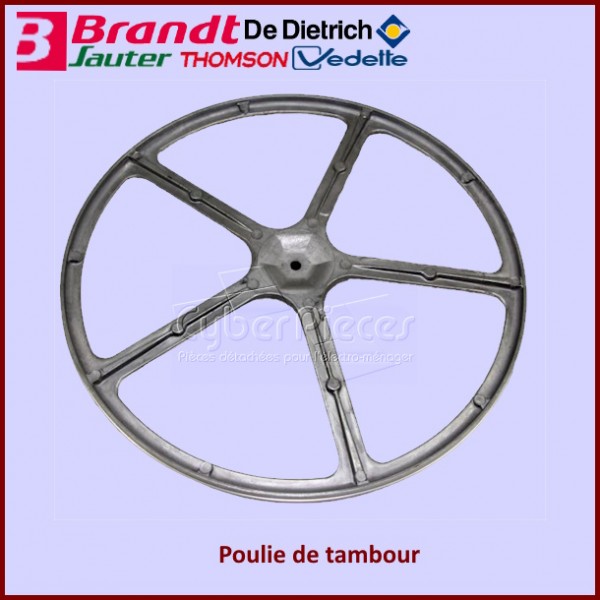 Poulie de tambour Brandt 53X1384 CYB-225236