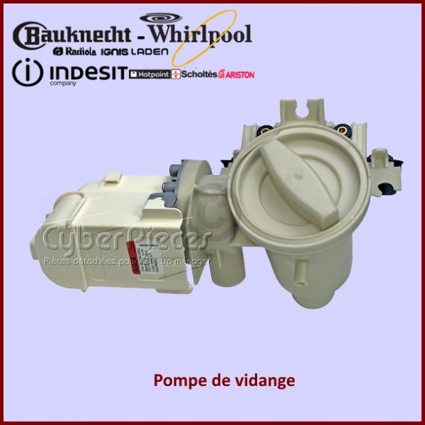 Pompe de vidange Whirlpool 481236018564 CYB-187039