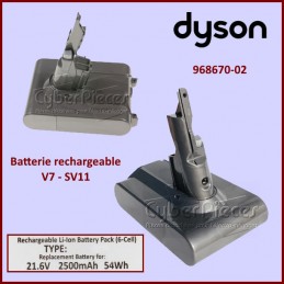 Batterie aspirateur Dyson TYPE B / DC31 DC34 DC35 DC44 2500 mAh