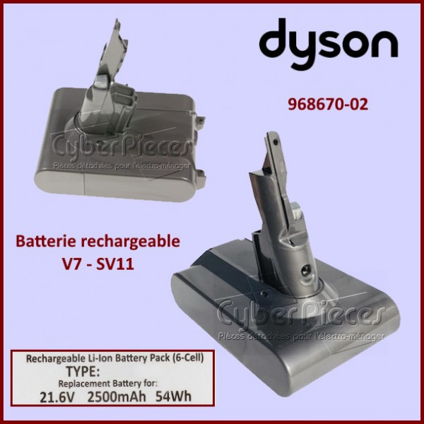 Batterie V7 - SV11 Dyson 96867002 CYB-117968