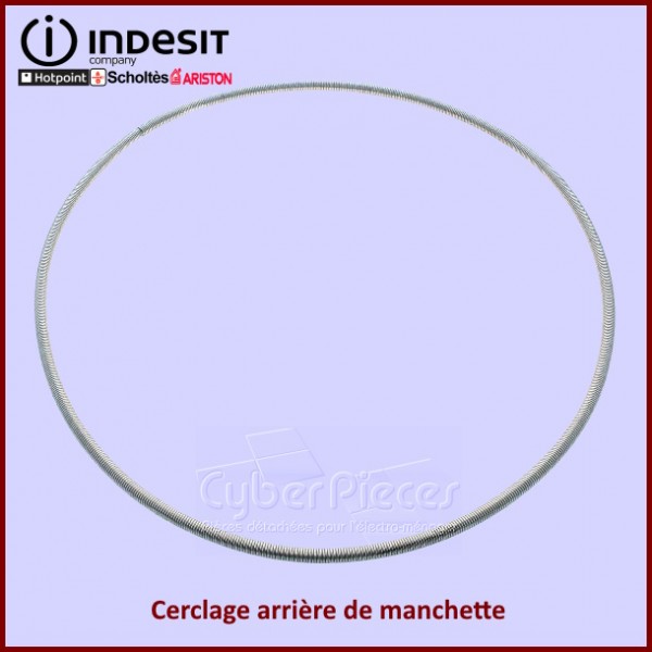 Cerclage arrière de manchette Indesit C00057933 CYB-318549