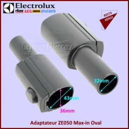 Adaptateur ZE050 Max-in Oval Electrolux 900196716 CYB-100748