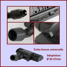 Turbo Brosse universelle adaptateur Ø 30-37mm CYB-029551