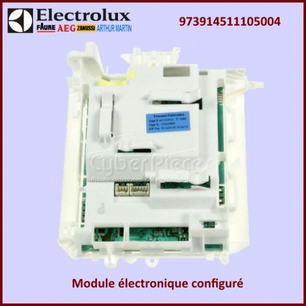 Carte électronique configuré Electrolux 973914511105004 CYB-116329