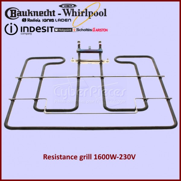Resistance grill 1600W-230V 481225998469 CYB-183413