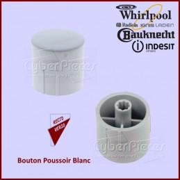 Bouton Poussoir Blanc Indesit C00143002 CYB-059459