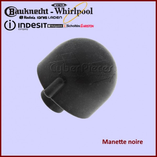 Manette noire Indesit C00076918 CYB-321129