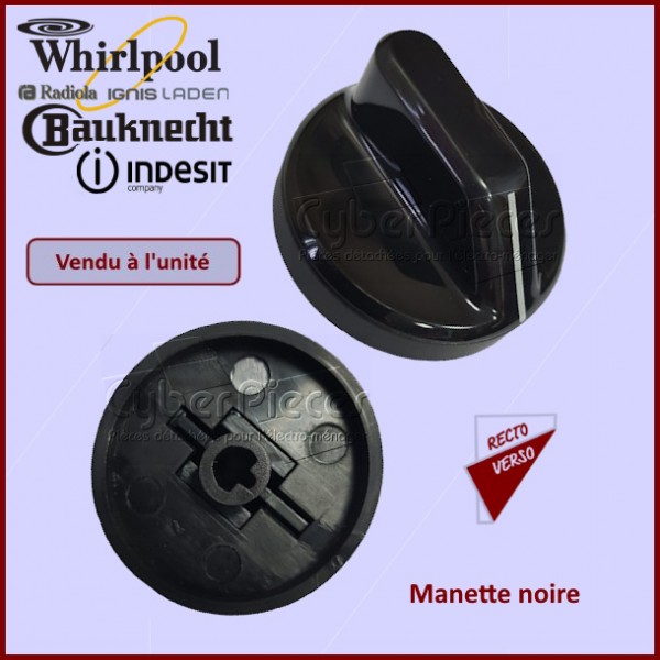 Manette noire Indesit C00122978 CYB-333351