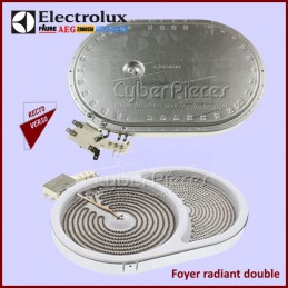 Foyer radiant double Electrolux 140057372025 CYB-129084