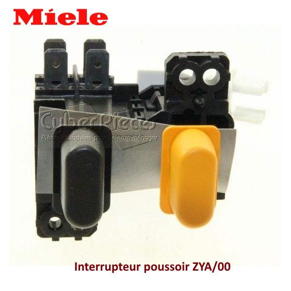 Interrupteur poussoir ZYA/00 Miele 1488302 CYB-262477