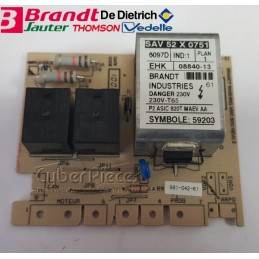 Carte électronique Brandt 52X0751 CYB-290340