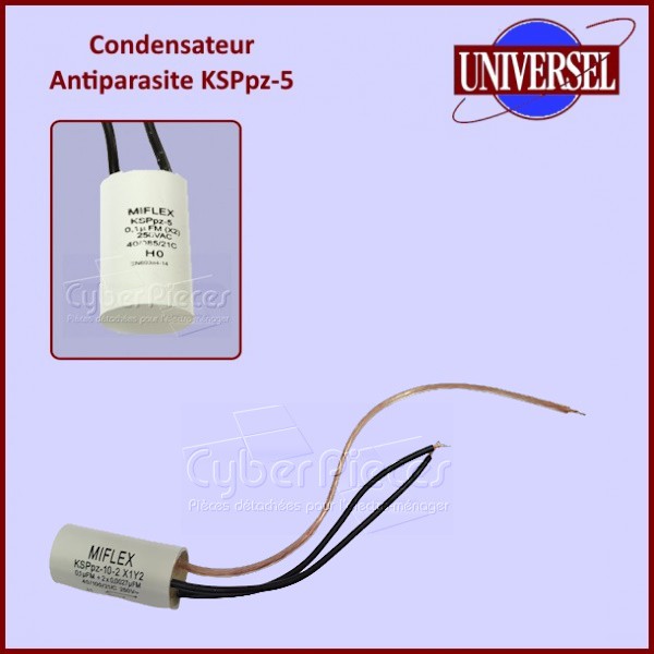 Condensateur - Antiparasite 0,1µfMx2-250V CYB-263894