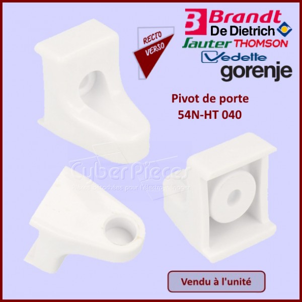 Pivot de porte 54N-HT 040 Brandt 46X5028 CYB-285216