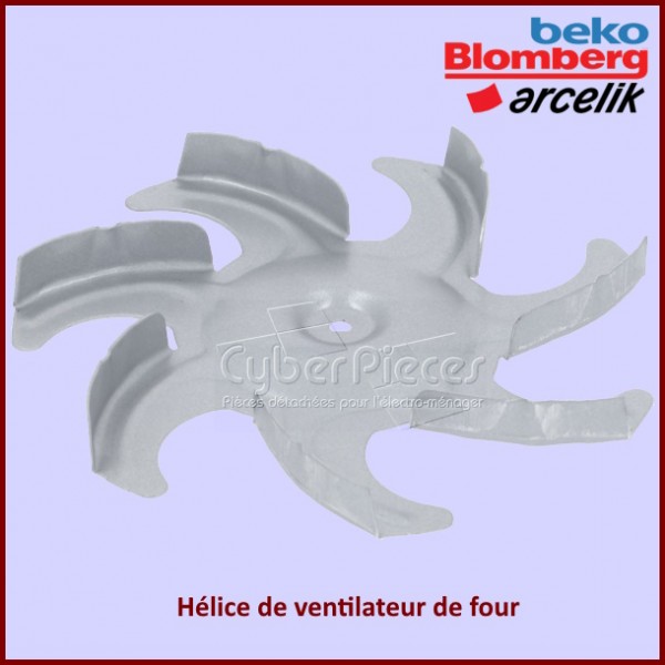 Hélice de ventilateur Beko 217440103 CYB-342346