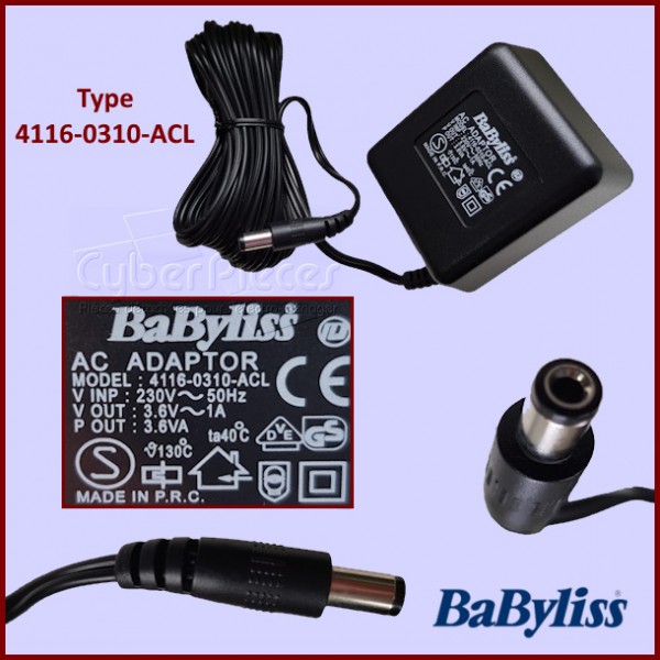 Adaptateur chargeur Babyliss 4116-0310-ACL CYB-264235