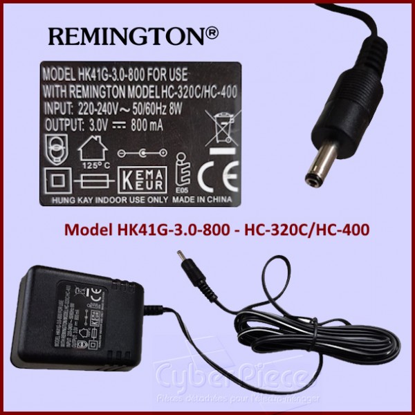 Adaptateur chargeur REMINGTON HK41G-3.0-800 CYB-134453