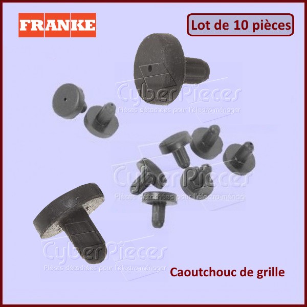 Lot de 10 patins de grille FRANKE 1330053720 CYB-201131