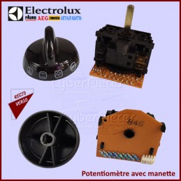 Potentiomètre avec manette Electrolux 4006066825 CYB-129817