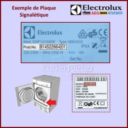 Carte Electronique Electrolux 4055227401 à configurer par nos soins CYB-265119