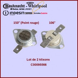 Kit de 2 thermostats Indesit C00095566 CYB-052719