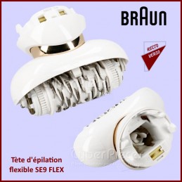 Tète d'épilation flexible Braun 81719648 CYB-132022
