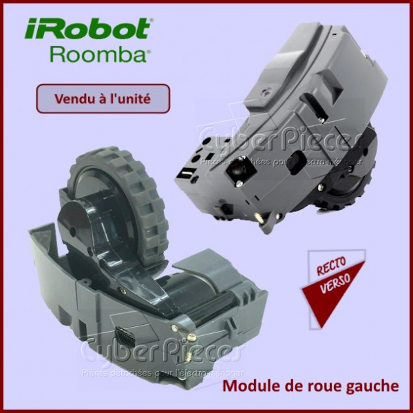 Roue gauche R500-R600-R700-R800-R900 Irobot 4420153 CYB-260145