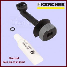 Raccord avec pince et joint Karcher 40640470 CYB-131339