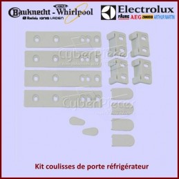 Kit complet coulisses de porte réfrigérateur 481231019131 CYB-064828