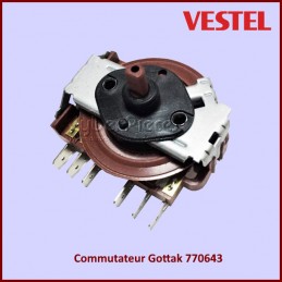 Commutateur Gottak 770643 Vestel 32009866 CYB-136358