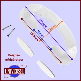 Poignée de porte universelle pour réfrigérateur Candy CYB-142069