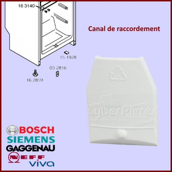 Canal de raccordement Bosch 00151928 CYB-144094