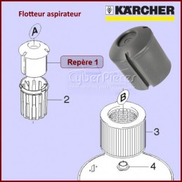Flotteur Aspirateur Karcher 90379290 CYB-146685