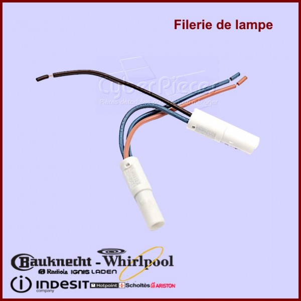 Filerie de lampe Whirlpool 481913448272 CYB-136341