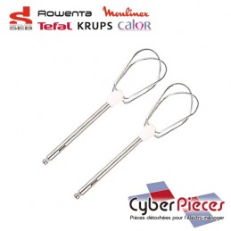 Lot de 2 fouets Robot Marie Moulinex A08B01***épuisé*** CYB-217095