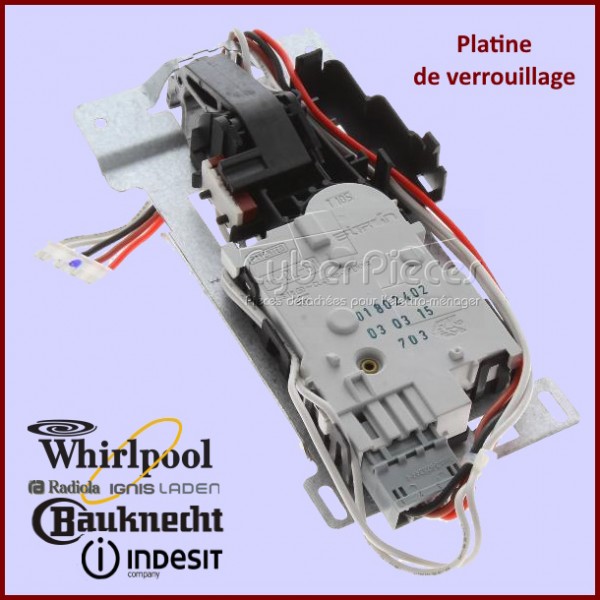 Platine de verrouillage Indesit C00114564 CYB-217323