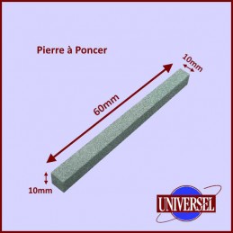 Pierre à poncer spéciale charbons 10x10x60mm CYB-037181