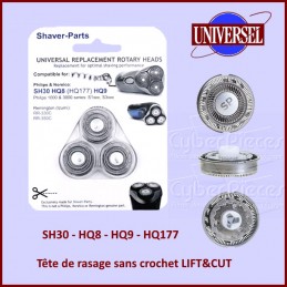 Tête de rasoir générique Philips SH30 - HQ8 - HQ9 - HQ177 CYB-235044
