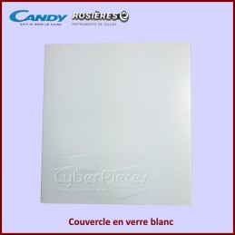 Couvercle en verre blanc Candy 93721298 CYB-191920