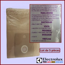Lot de 5 sacs aspirateur 5286 CYB-171090