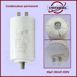 Condensateur permanent 30µF (30mF) 450V CYB-005517