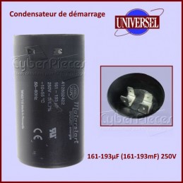 Condensateur de démarrage 161-193µF (161-193mF) 250V CYB-375047