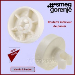 Roulette de panier inférieur Smeg 767410199 CYB-418652